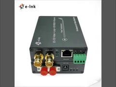 12G-SDI to Fiber Converter with Gigabit Ethernet and 2Ch Backward RS485 with Long transmission capab