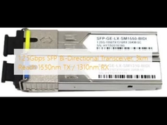 1.25Gbps SFP Bi-Directional Transceiver, 3km Reach 1550nm TX / 1310nm RX