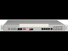 32Voice+4E1+4FE+4RS232 Fiber Multiplexer