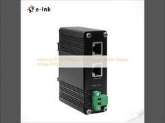 Industrial 10/100/1000Mbps 802.3at PoE+ Splitter Output Voltage 12VDC