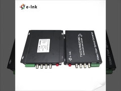 4Ch 5MP HD-Video 4-in-1 Video Fiber Converter Through LED indicators to inform its functional mode