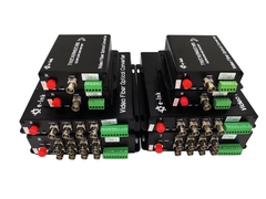 16Ch 5MP HD-Video 4-in-1 Video Fiber Converter Support 5MP 4MP 3MP 1080P 720P Camera