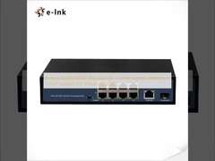 8-Port 10/100/1000T 802.3at PoE + 1-Port Uplink Ethernet + 1-Port Gigabit SFP Ethernet Switch