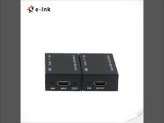 HDMI via CAT5e/6 Extender 60M with IR supports two-way infrared transmission