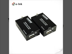 HDMI Extenders over RG6 Coaxial Cable with Super IR control system, IR transport channel can be forw