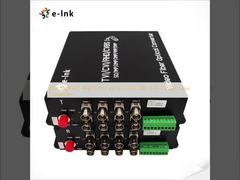 8Ch 5MP HD-AHD/HD-CVI/HD-TVI/CVBS 4-in-1 Video Fiber Converter 