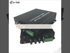 8Ch HD-AHD/HD-CVI/HD-TVI/CVBS 4-in-1 Video Fiber Converter