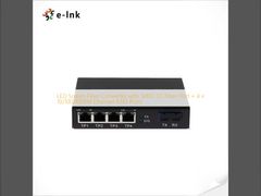 LED Screen Fiber Converter with 1x10G SC Fiber Port + 4 x 10/100/1000M Ethernet RJ45 Ports