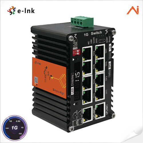 Latest company news about E-link Launches World's First Mini Industrial AI Smart Managed Ethernet Switch Series