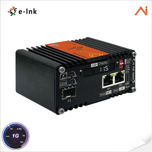 Latest company news about E-link Debuts World-First AI Smart Managed 90W PoE++ Industrial Fiber Media Converter with Voltage Booster