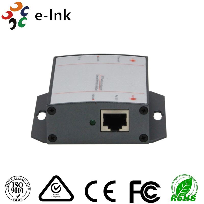 95W Single Port Power Over Ethernet Injector Adapter Up To 100 Meters