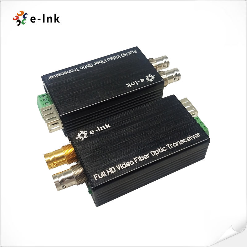 3G SDI To Fiber Converter With Tally Transmitter And Receiver
