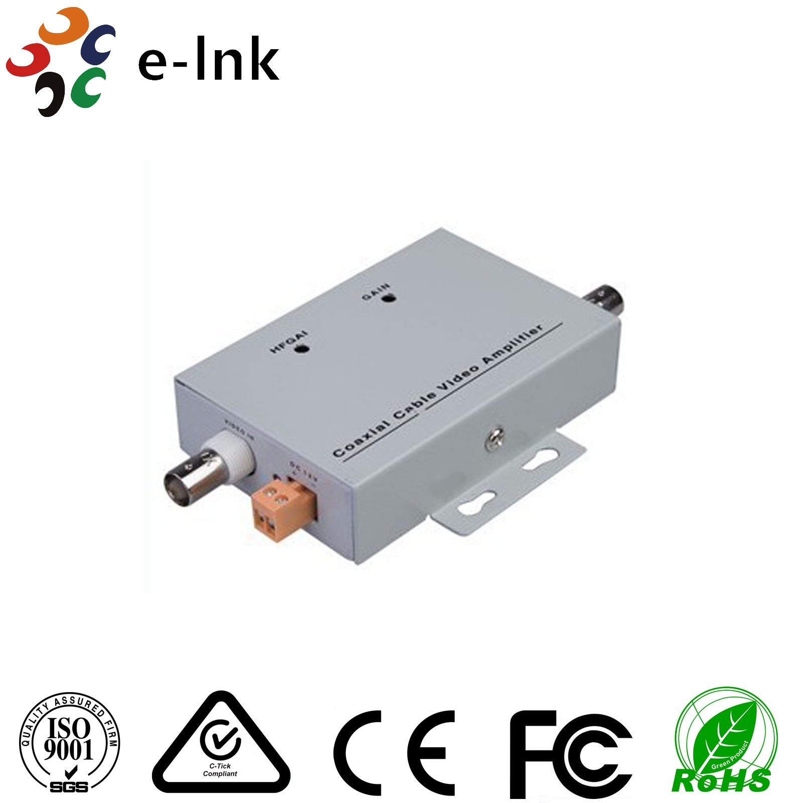 Analog CCTV Security Camera Video Amplifier BNC Input BNC Output