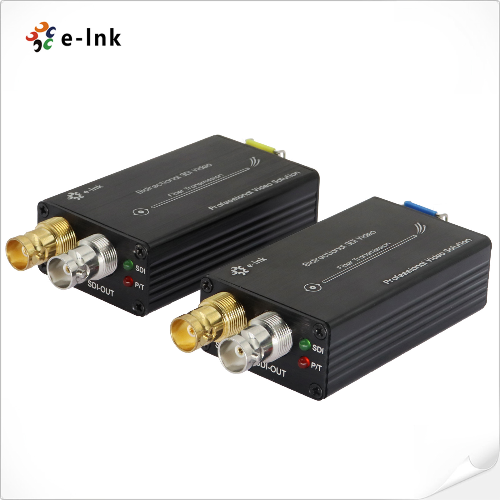 Single Mode Bidirectional 3g Sdi Fiber Converter 20km Lc Fiber Connector