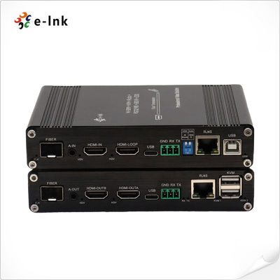 quality Multi-functional 4K 60Hz HDMI KVM Fiber Extender factory