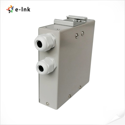 6 Ports DIN-Rail Fiber Splice Box