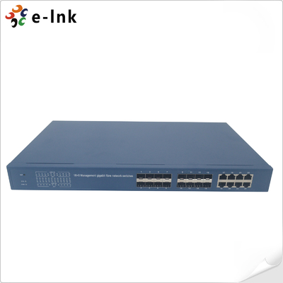 8G + 16SFP Management Gigabit Fiber Switch