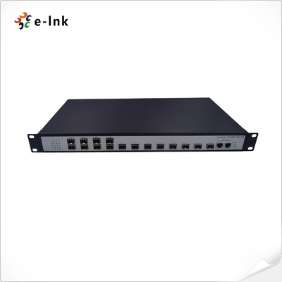 Unmanaged 16-port 100Base-FX SFP + 2-10/100/1000-TX Switch