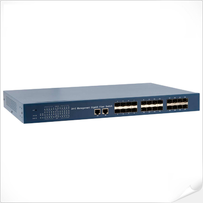 24SFP + 2xRJ45 Management Gigabit Fiber Switch
