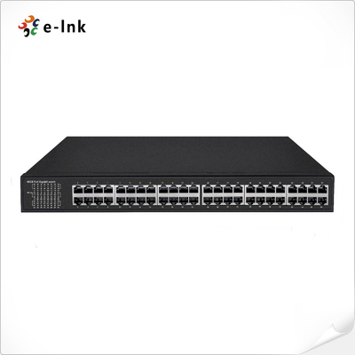  Unmanaged 48-Port Gigabit PoE Switch with 48x10/100/1000M RJ45 PoE Ports