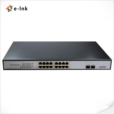 16G + 2SFP Unmanaged PoE Switch with PoE+