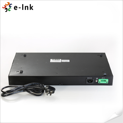 24-Port 10/100/1000Base-T + 4x1000Bae-SFP Managed PoE Switch