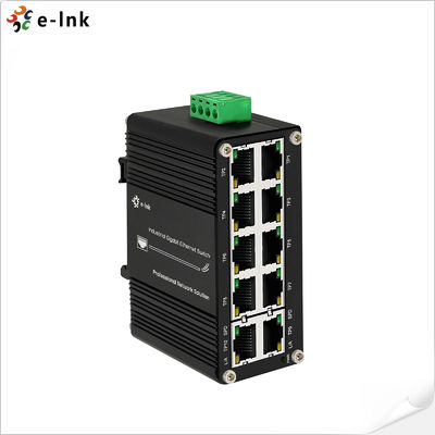 quality Mini Industrial ethernet switch 10-Port 10 / 100 / 1000T Compact Ethernet Switch factory