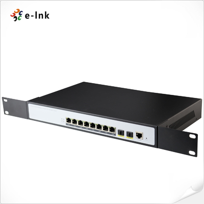 L2+ 8-Port 10/100/1000T + 2-Port 100/1000X SFP Managed Ethernet Switch