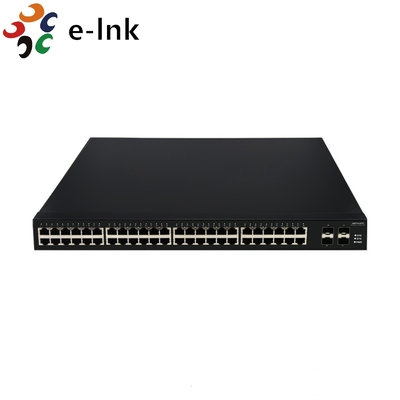 L3 Managed 48-Port 10/100/1000BASE-T + 4-Port 10G SFP+ Gigabit Ethernet Switch