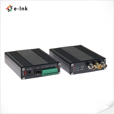 1Ch Bidirectional 3G-SDI with Loop-out + 1Ch Tally + 2Ch Bidirectional RS485 or RS422 + 2Ch Stereo Audio + 1Ch Microphone over Fiber Converter