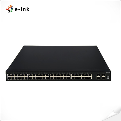 L3 Managed 48-Port 10/100/1000BASE-T + 4-Port 10G SFP+ Gigabit Ethernet Switch