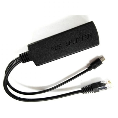10/100/1000M 5V 2A PoE Splitter with Micro USB port