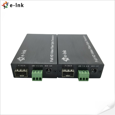 1Ch HDMI + 1Ch Bidirectional Stereo Audio + 1Ch RS232 over Fiber Optic Extender