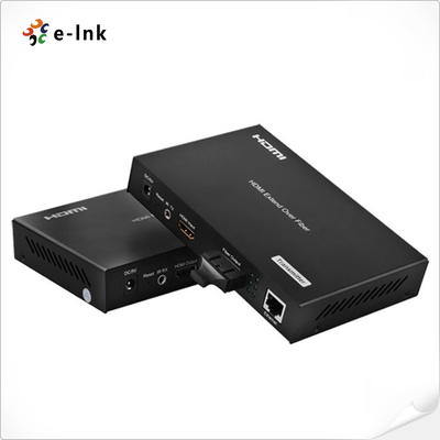 1-Ch HDMI Video + 1-Ch 10/100M Ethernet over Fiber Extender