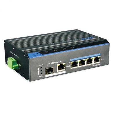 Industrial 4 Ports PoE(250M) Fast Ethernet Switch