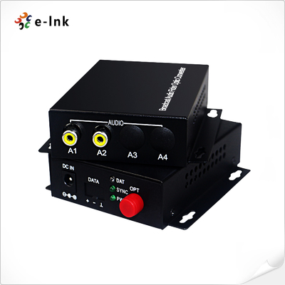 1Ch Bi-directional RCA Audio over Fiber Optical Converter
