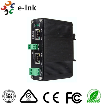 Industrial 10/100Base-TX Ethernet over UTP with PoE+ & PoW Extender