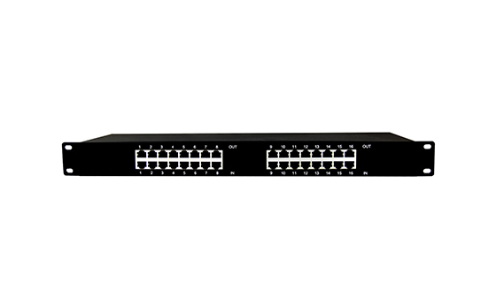 16-ports 10/100/1000M Ethernet Network Surge Protector