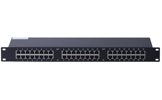 24-ports 10/100/1000M Ethernet Network Surge Protector