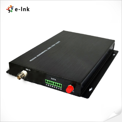 SD-SDI/ASI Unidirectional Fiber Optic Transmitter/Receiver