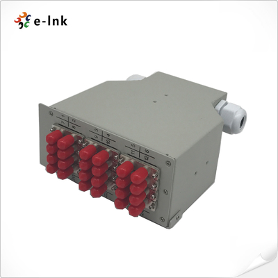12ST Duplex Din-rail Mount Fiber Patch Panel