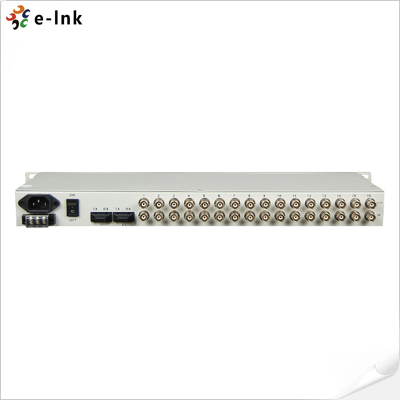 16E1+4FE+LCD+SNMP PDH Multiplexer