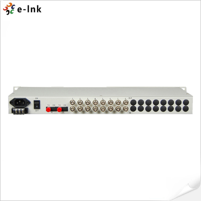 16E1+4GE+LCD+SNMP PDH Multiplexer