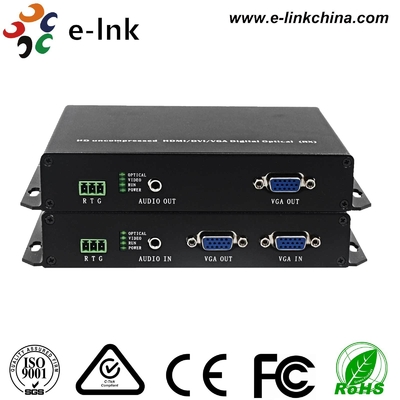 USB VGA KVM Fiber Optic Extender