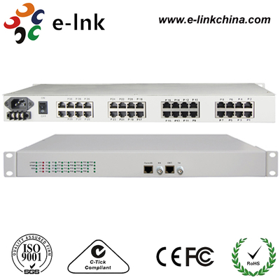 30 voice (FXS/FXO) phone over E1 converter/Mux