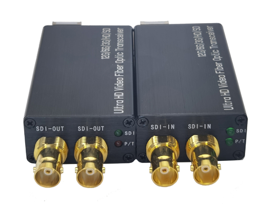 Mini 24G-SDI to Fiber Converter with 24G-SDI 1*LC fiber 