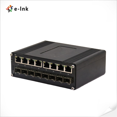 Industrial L2+ 8-Port 10/100/1000T + 8-Port 1000X SFP Managed Ethernet Switch