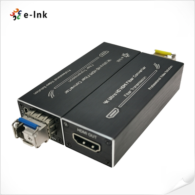 Micro Mini 4K HDMI Fiber Extender Supports all modes up to 4K*2K@30Hz Resolution