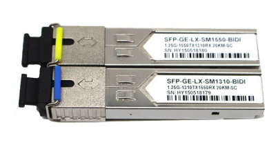 1.25Gbps SFP Bi-Directional Transceiver, 3km Reach 1310nm TX / 1550nm RX