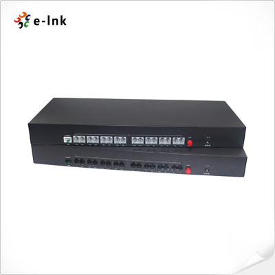 16Ch POTS（FXO/FXS）Telephone over Fiber Mux 